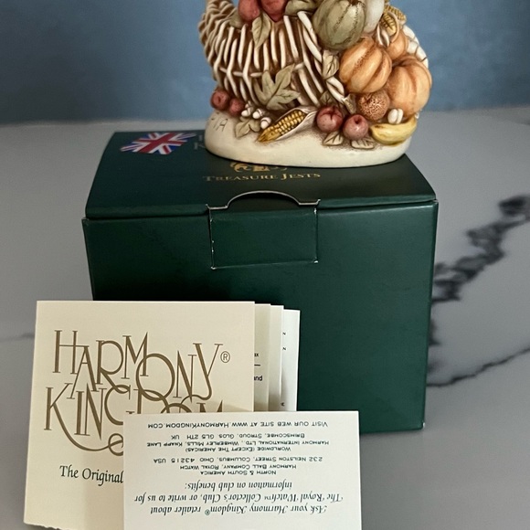Harmony Kingdom Treasure Jest Feasty Fest Turkey Cornucopia...